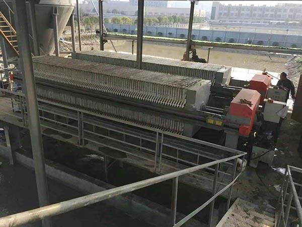 板框壓濾機(jī)使用現(xiàn)場(chǎng)